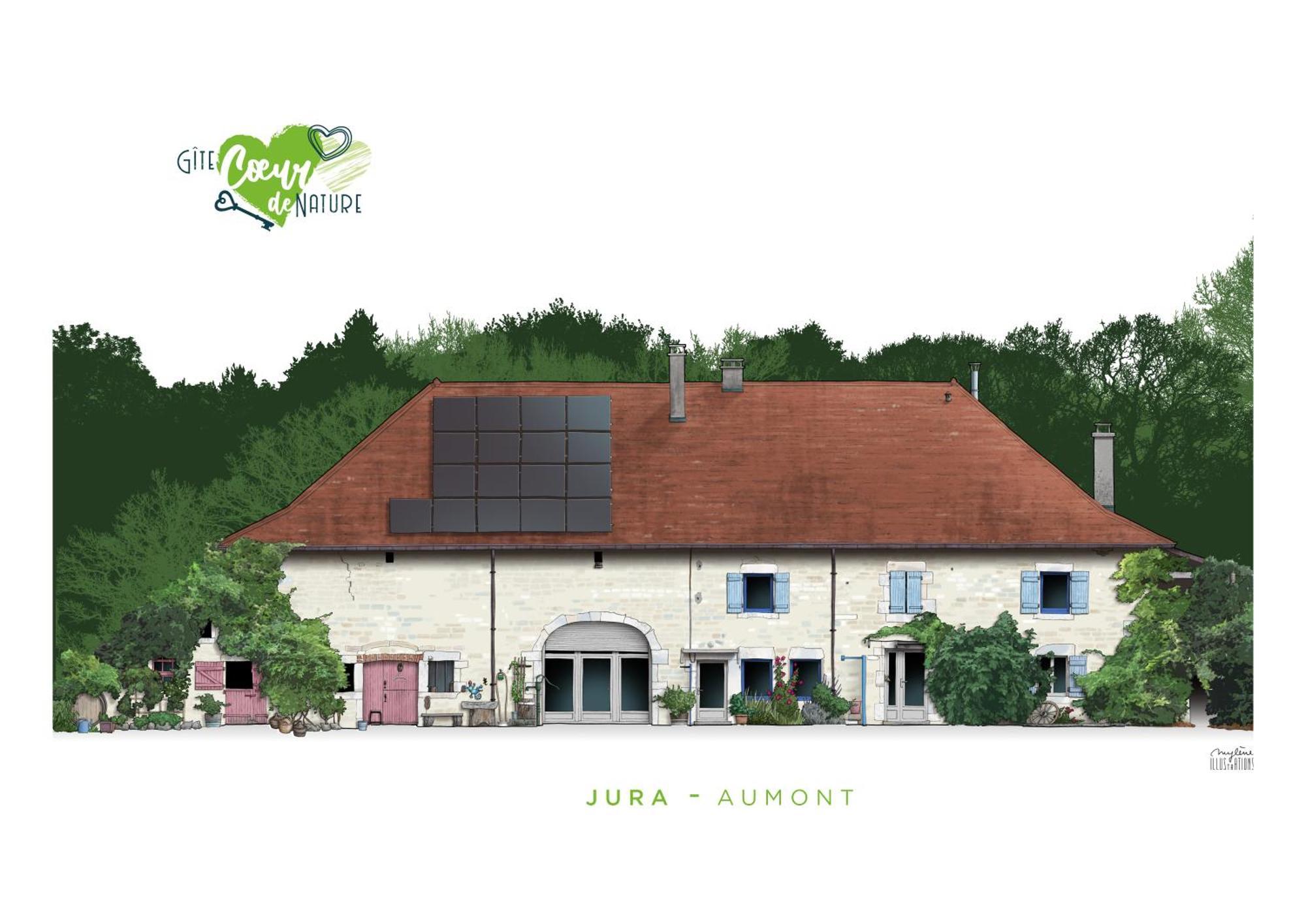 Gite Coeur De Nature Abergement-le-Grand ภายนอก รูปภาพ